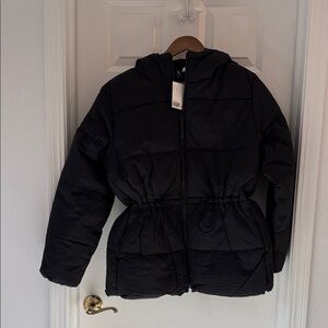 H&M Charcoal Quilted Jacket